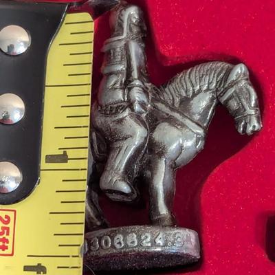 Stereoscopic Chinese Chess Double Hero Chinese Chess Set Approx 1" to 2" Pieces