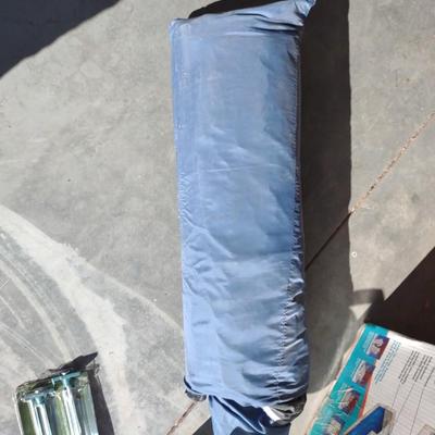 CAMPING/HUNTING PORTA POTTI, BATTERY LANTERN AND TENT