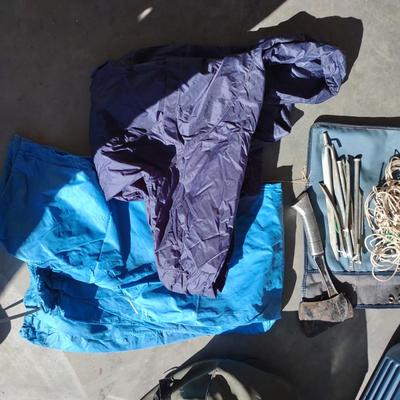 COOLER, CANOPY, FOLDING CHAIR AND MORE