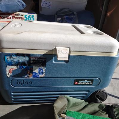 COOLER, CANOPY, FOLDING CHAIR AND MORE