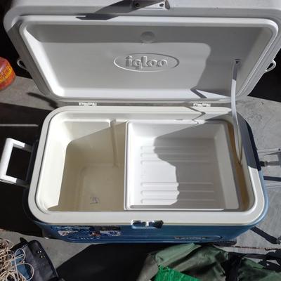 COOLER, CANOPY, FOLDING CHAIR AND MORE