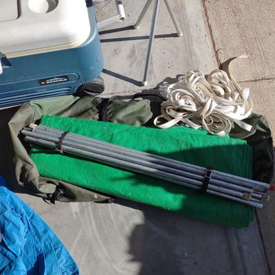 COOLER, CANOPY, FOLDING CHAIR AND MORE