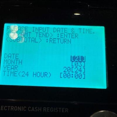 Casio Electronic Cash Register
