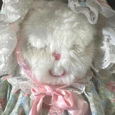 Lot of 3 Vintage Bunny Stuffed Animals including Ms Noah