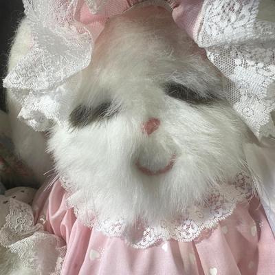 Lot of 3 Vintage Bunny Stuffed Animals including Ms Noah