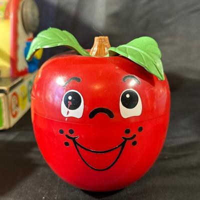 Lot of Vintage Fisher Price Toys including Roller Skates!