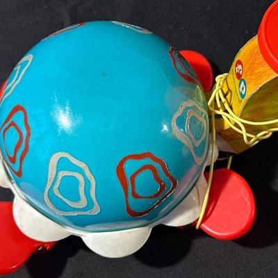 Lot of Vintage Fisher Price Toys including Roller Skates!