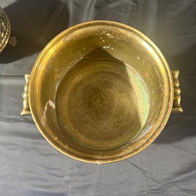 Lot of Vintage Brass Vessel Bowls