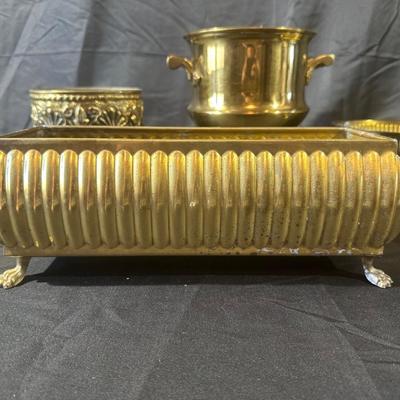 Lot of Vintage Brass Vessel Bowls