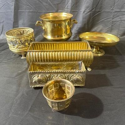 Lot of Vintage Brass Vessel Bowls