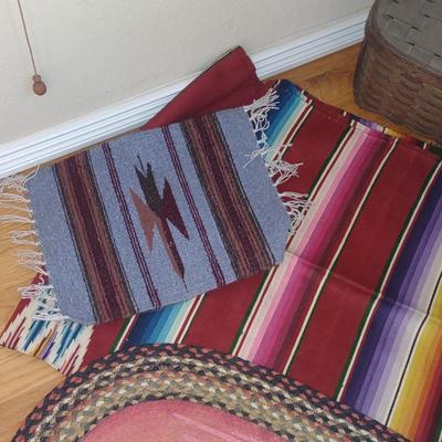 PICNIC BASKET & SW THEMED RUGS