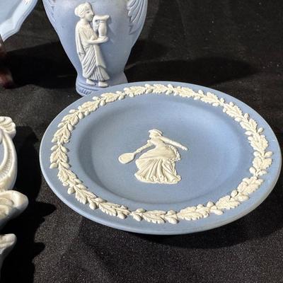 Vintage Blue Wedgwood Jasperware