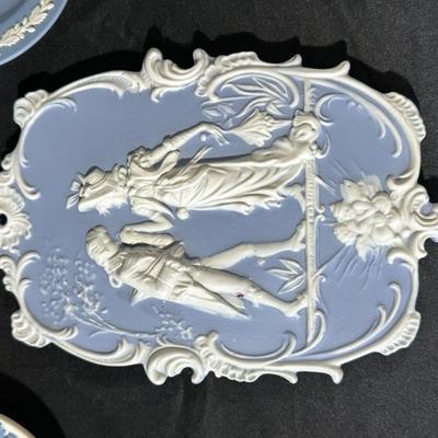 Vintage Blue Wedgwood Jasperware