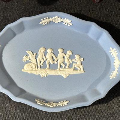 Vintage Blue Wedgwood Jasperware