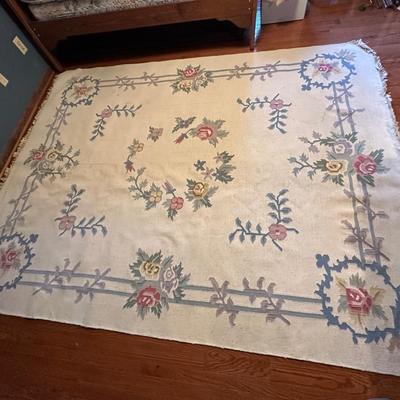 Vintage Floral Rug