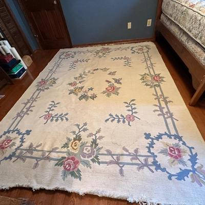 Vintage Floral Rug