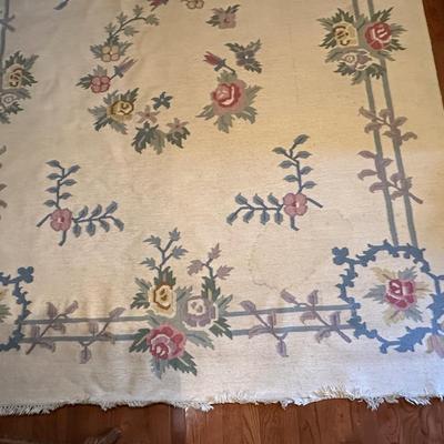 Vintage Floral Rug