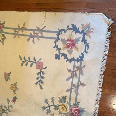 Vintage Floral Rug