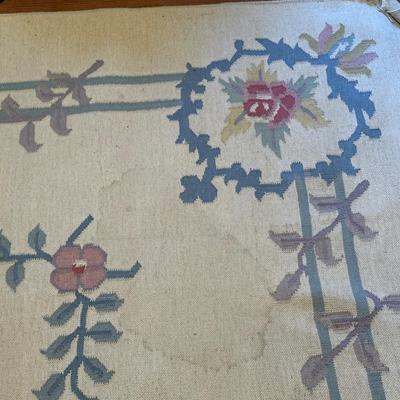 Vintage Floral Rug