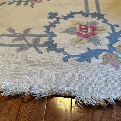 Vintage Floral Rug