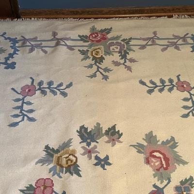 Vintage Floral Rug