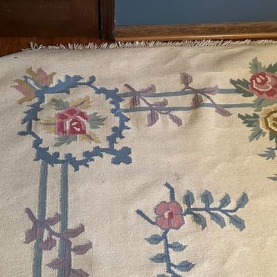 Vintage Floral Rug