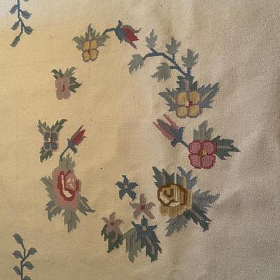Vintage Floral Rug
