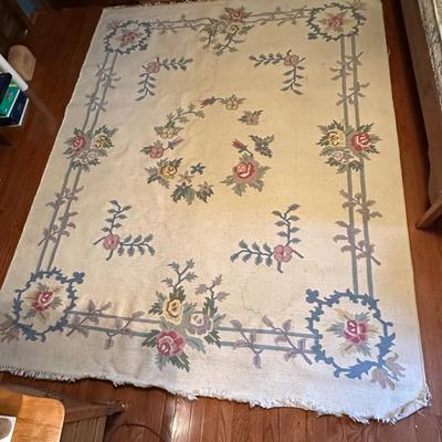 Vintage Floral Rug
