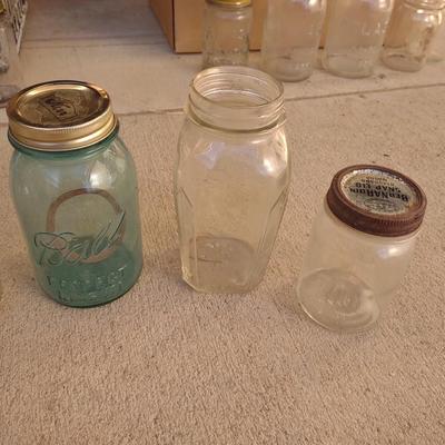OLD MASON & BALL PERFECT CANNING JARS