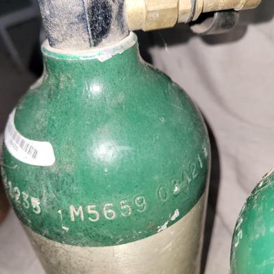 2 Size C (M-9) - With Z Valve full of Oxygen