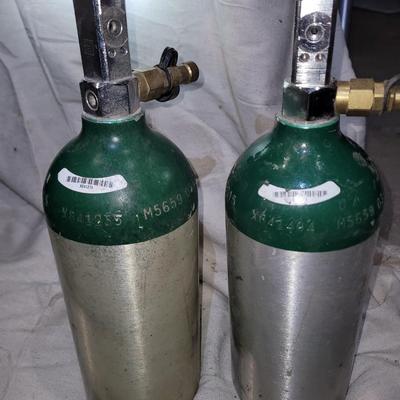 2 Size C (M-9) - With Z Valve full of Oxygen