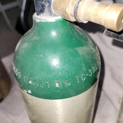 2 Size C (M-9) - With Z Valve full of Oxygen