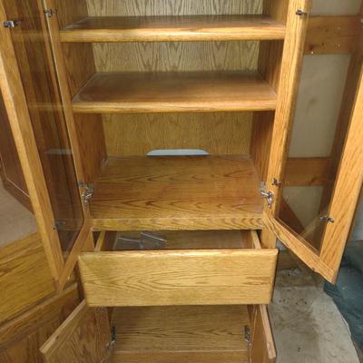 WOODLEYS 3 PIECE SHELVING UNIT IN BEAUTIFUL CONDITION