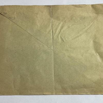 Vintage Pre-World War II German Envelope Empty in Good Preowned Condition.