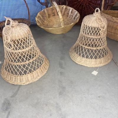 A VARIETY OF WICKER BASKETS