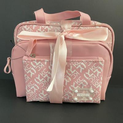 LOT 4: Vera Bradley Coin Purses, 4 pc Kenneth Cole Travel Cosmetic Case, Assortment of Wallets, MiniSac Crossbody Bag, and Beige Color...