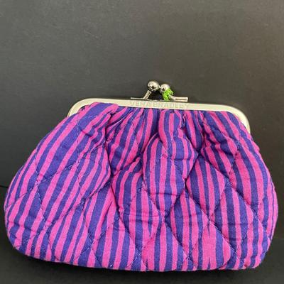 LOT 4: Vera Bradley Coin Purses, 4 pc Kenneth Cole Travel Cosmetic Case, Assortment of Wallets, MiniSac Crossbody Bag, and Beige Color...