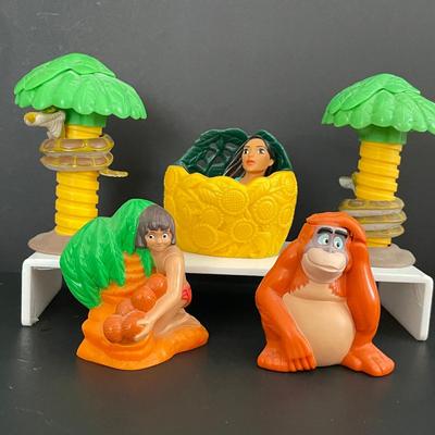 LOT 8: Collection of Disney Characters from McDonald’s and Burger King Happy Meals Including Cruella Deville and Dalmation figurines,...