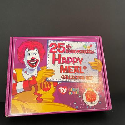 LOT 13: Rare Ronald McDonald 25th Anniversary Happy Meal Collectors Set (Unopened in Box)