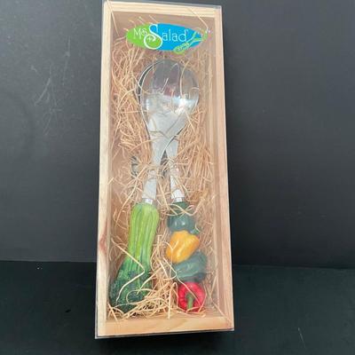 LOT 15: Fluted Glass Chip & Dip Set, Glass Serving Bowl & Salad Bowls, Copper Potpourri Pot, Six (6) Longchamp Wine Glasses and a...