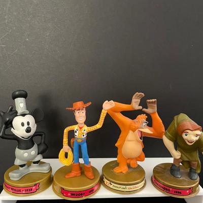 LOT 16: Vintage McDonald’s Happy Meal Toy Figurines Celebrating 100 Years of Disney from 2002