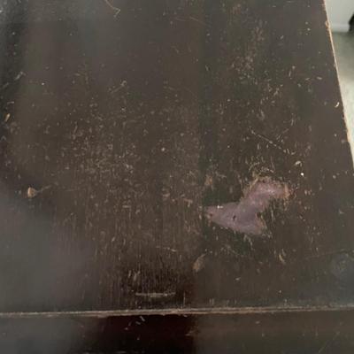 LOT: 19 Vintage Mahagony Stacked Barrister Bookcase (50”H x 11.5” D x 34” W)