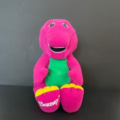 LOT: 20 Vintage Talking Barney and Three (3) of the most Beloved Children’s Books, Love You Forever, I’ll Always Love You, and I Love You...