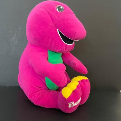 LOT: 20 Vintage Talking Barney and Three (3) of the most Beloved Children’s Books, Love You Forever, I’ll Always Love You, and I Love You...