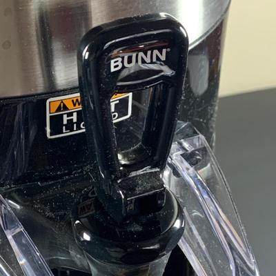 LOT38: Bunn PN: 42700 Thermofresh Commericial Coffee Server and Set of 2 Commerical Stainless Steel Thermal Hot Beverage Despensers with...