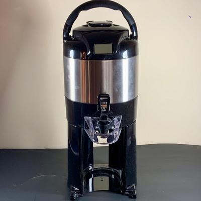 LOT38: Bunn PN: 42700 Thermofresh Commericial Coffee Server and Set of 2 Commerical Stainless Steel Thermal Hot Beverage Despensers with...