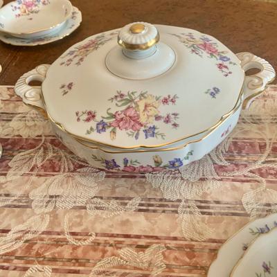 LOT 36: Heinrich Selb Bavaria China Set Made Exclusively for John Wanamaker