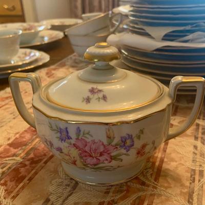 LOT 36: Heinrich Selb Bavaria China Set Made Exclusively for John Wanamaker