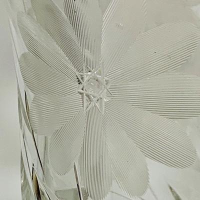 LOT 43: Collection of Crystal and Other Serving Essentials, Including a Crystal Pitcher, Salt and Pepper Shakes, Covered Butter Dish,...