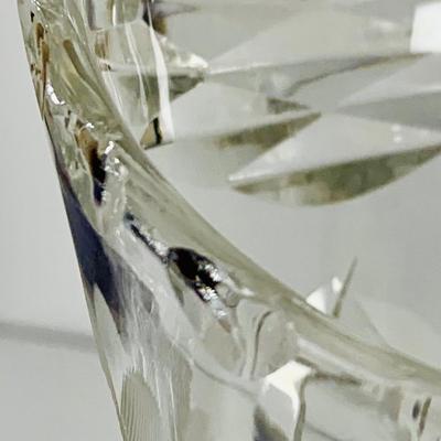 LOT 43: Collection of Crystal and Other Serving Essentials, Including a Crystal Pitcher, Salt and Pepper Shakes, Covered Butter Dish,...